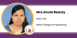 Interview  Mrs Anula Beauty HOD EEE at Nellai College of Engineering